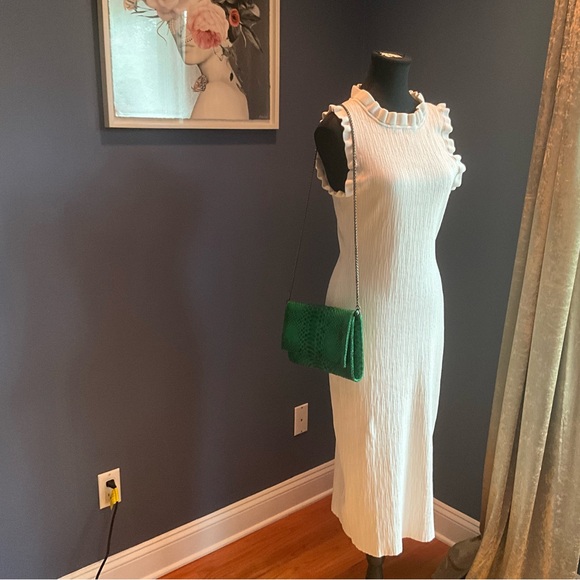 Genuine python green clutch bag. Made in Bali - Picture 14 of 16